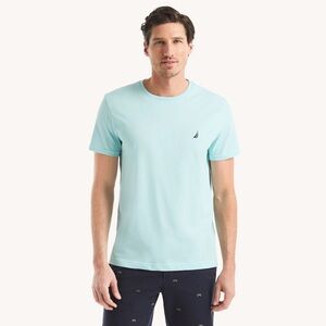 New with tags Nautica Men's Crewneck T-Shirt in Light Aqua